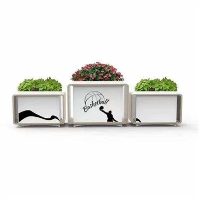 Grandes jardinières extérieures